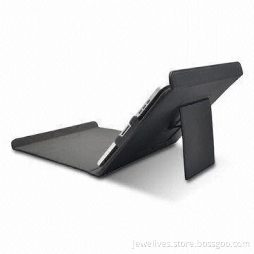 Leather Cases for Apple's iPad, Made of Leather Skin, PU Material, Various Colors Available